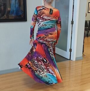 🆕 Tropical snakeskin dress price is firm